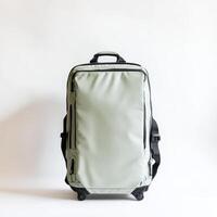 A sleek, modern backpack designed for travel and convenience photo