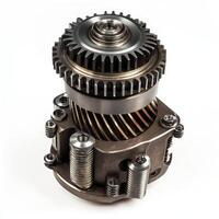 A detailed view of a mechanical gear assembly used in automotive applications photo