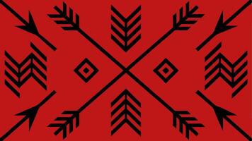 Tribal Design with Bold Geometric Shapes vector