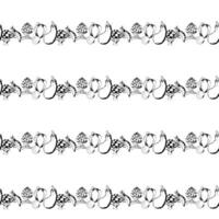 Ripe vegetables and fruits in doodle style. illustration. Seamless pattern. vector
