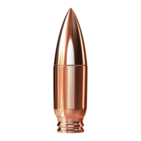Realistic Pointed Bullet Icon for Action Games or Weapon Graphics png