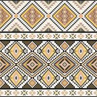 Tribal striped seamless pattern. Aztec geometric background for textile design, web design, making clothes, accessories, decorative paper, wrapping vector