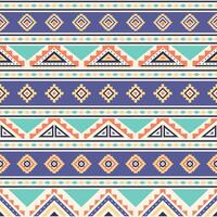Tribal striped seamless pattern. Aztec geometric background. Can be used in textile design, web design and making of clothes, accessories vector