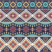 Tribal striped seamless pattern. Aztec geometric colorful background. Can be used in textile design, web design for making of clothes, accessories, decorative paper, wrapping vector
