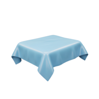 Light Blue Tablecloth Square Tabletop Smooth Surface Simple Design png