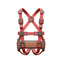 Red Child Safety Harness Padded Straps Secure Design png