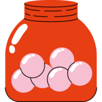 gum candy in bottle png