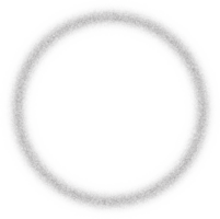 Dotted grainy circle. Stipple gradient texture. Dusty grunge round with fade effect. Circular sandy eclipse. Radial blurred abstract frame. png