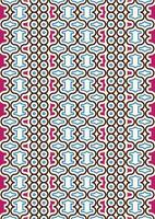Colorful Flat Geometric Pattern in the Spirit of Bauhaus Abstract Pattern with Clean Lines and Bright Shapes Great for Creative Backgrounds and Branding vector