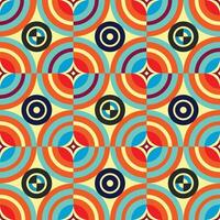 Minimalist Bauhaus Geometric Pattern with Abstract Shapes and Swiss Design Aesthetic Ideal for Flyers, Cards, and Posters vector
