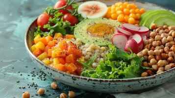 healty nutrient chose for breakfast, healthy nutrition, balanced diets, and nutrient-rich choices for wellness photo