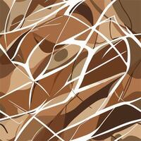 Abstract Brown and White Pattern Design for Fabric and Textile vector