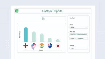 custom reports service vector