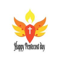 Pentecost Celebration Graphic vector