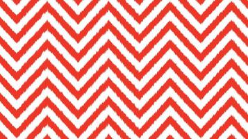 Zigzag Chevron Pattern Background in Red and White vector