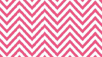Zigzag Chevron Pattern Background in Pink and White vector