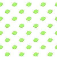 Leaf pattern design on white background vector