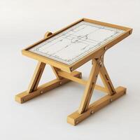 Wooden Basketball Strategy Board Game Tabletop photo