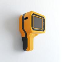Yellow and black handheld thermal imaging device photo