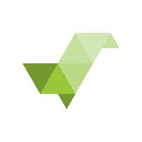 Kiwi simple bird logo design template vector