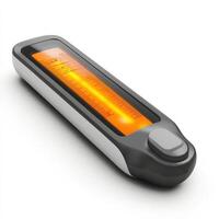 Modern Electronic Device with Illuminated Meter photo