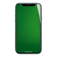Modern Smartphone with Blank Display for Mockup Use png