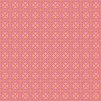 A pink and orange pattern with small squares vector