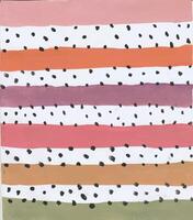 Colorful Abstract Stripe and Dot Pattern Art vector