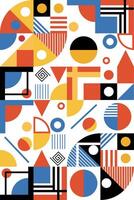 Bauhaus Abstract Geometry Minimalize vector
