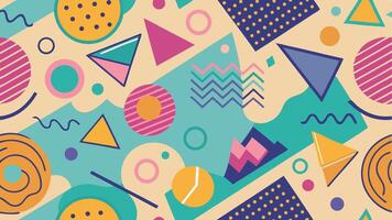 Vintage Abstract Graphic Vibe vector