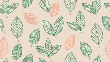 Elegant One Line Pattern vector