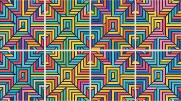 Colorful Pattern Flow Series vector