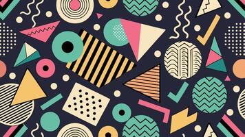 Timeless Geometric Pattern Art vector