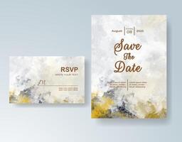 Watercolor paper texture with elegant script vector