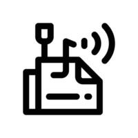 phishing line icon. Clean and minimalist icon for websites and mobile apps. vector