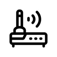 router line icon. Clean and minimalist icon for websites and mobile apps. vector