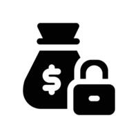 private equity glyph icon. Strong and solid icon for websites and mobile apps. vector
