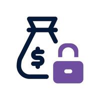 private equity dual tone icon. Sleek and modern icon for websites and mobile apps. vector