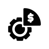 equity glyph icon. Strong and solid icon for websites, mobile interfaces, presentations, and visual branding. High quality and easy to edit. vector