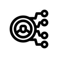 stakeholder line icon. Clean and minimalist icon for websites and mobile apps. vector