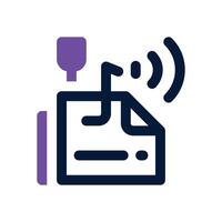 phishing dual tone icon. Sleek and modern icon for websites and mobile apps. vector