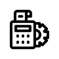 payment system line icon. Clean and minimalist icon for websites and mobile apps. vector