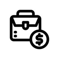 corporate line icon. Clean and minimalist icon for websites and mobile apps. vector