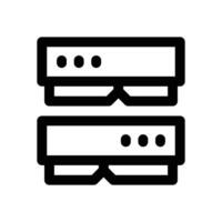 ram line icon. Clean and minimalist icon for websites and mobile apps. vector