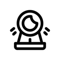 web camera line icon. Clean and minimalist icon for websites and mobile apps. vector