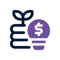 venture dual tone icon. Sleek and modern icon for websites, mobile apps, marketing materials, and corporate design. Fully scalable and ready to use. vector