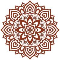 Mandala design with Intricate Patterns vector