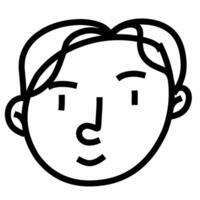man with smart style vector