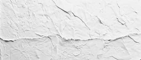 Textured white paper background showcases subtle variations and depth, inviting creativity and artistic expression for various projects photo