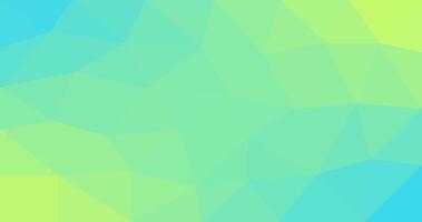 Green Gradient Polygon background in Origami style with gradient. Triangular design for your business. vector